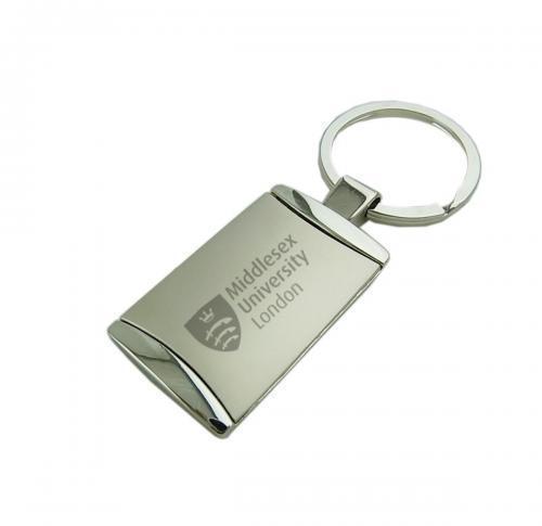 Executive Metal Keyring - Laser Engraved
